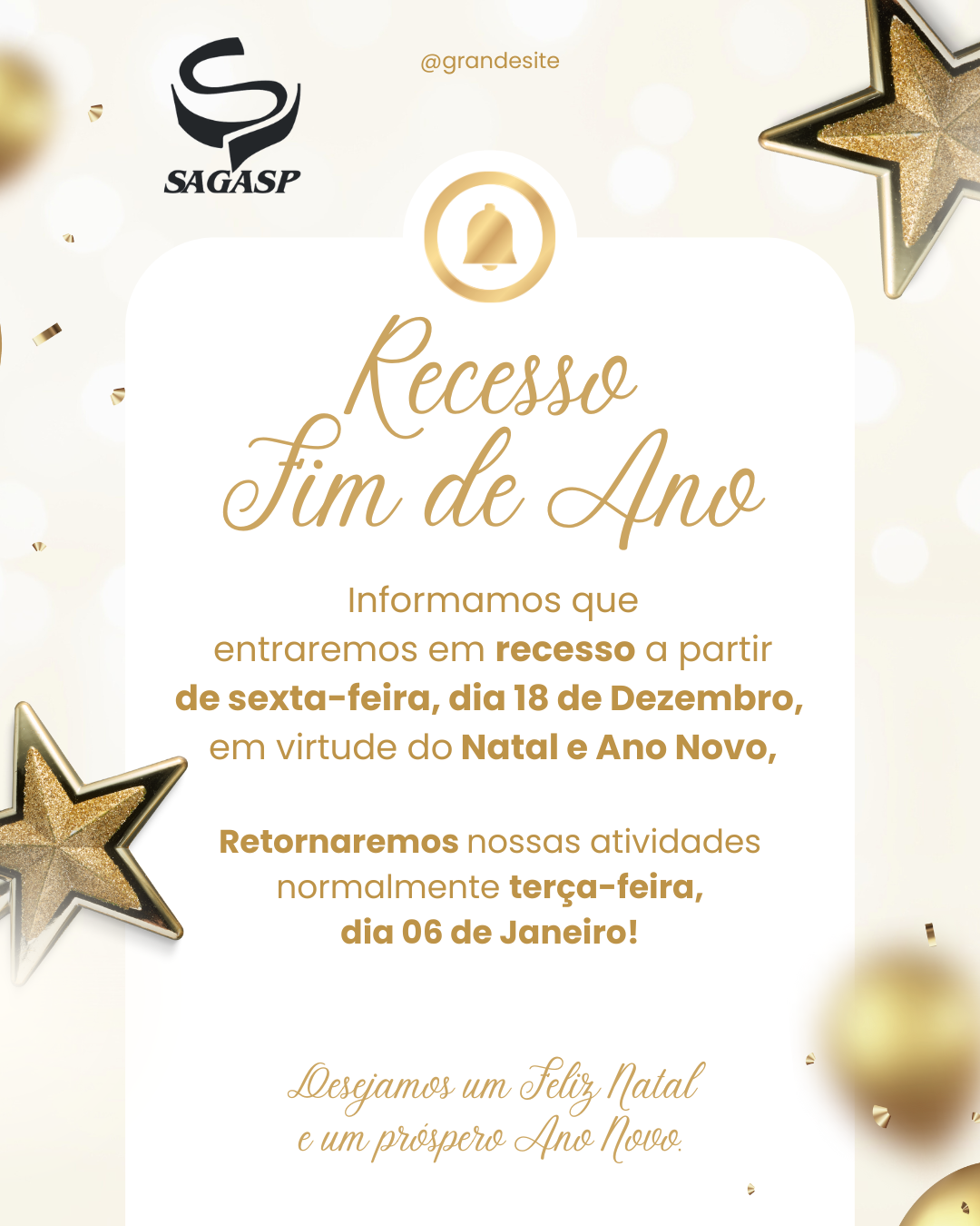 Recesso de fim de ano