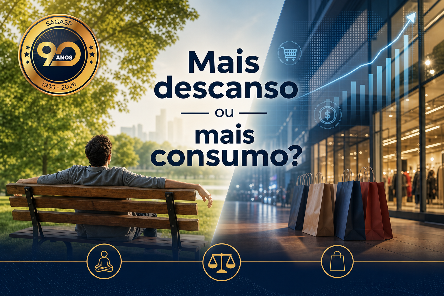 Mais descanso ou mais consumo?